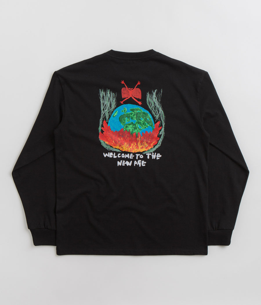 Polar Welcome To The New Age Long Sleeve T-Shirt - Black