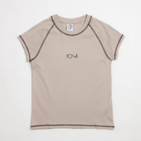 Polar Womens Script Logo Baby T-Shirt - Grey / Black thumbnail