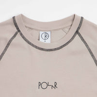 Polar Womens Script Logo Baby T-Shirt - Grey / Black thumbnail