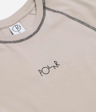 Polar Womens Script Logo Baby T-Shirt - Grey / Black