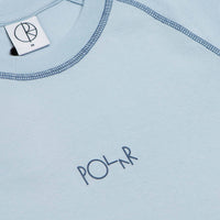 Polar Womens Script Logo Baby T-Shirt - Light Blue / Dark Blue thumbnail