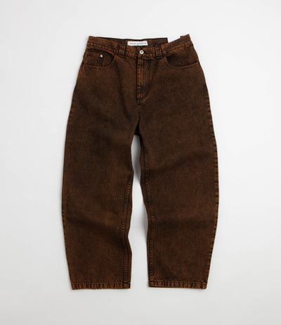 Polar x Ebou Sanyang Badalona Big Boy Jeans - Orange Black