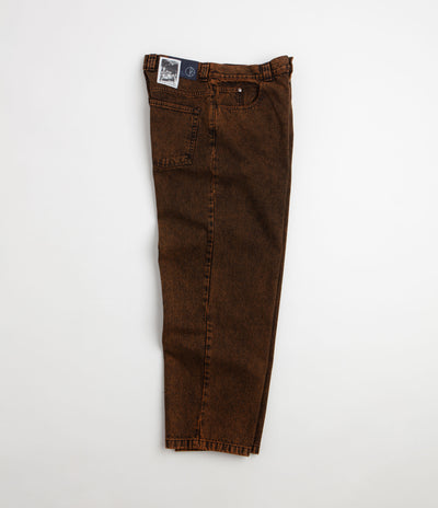 Polar x Ebou Sanyang Badalona Big Boy Jeans - Orange Black
