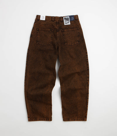 Polar x Ebou Sanyang Badalona Big Boy Jeans - Orange Black