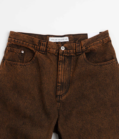 Polar x Ebou Sanyang Badalona Big Boy Jeans - Orange Black