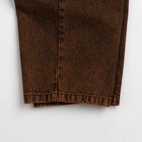 Polar x Ebou Sanyang Badalona Big Boy Jeans - Orange Black thumbnail