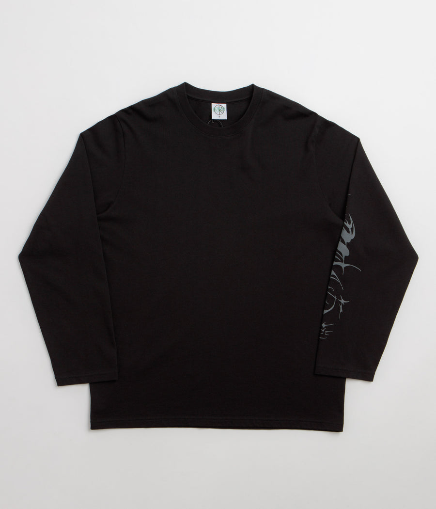 Polar x Ebou Sanyang Tribal Steve Long Sleeve T-Shirt - Black