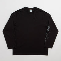 Polar x Ebou Sanyang Tribal Steve Long Sleeve T-Shirt - Black thumbnail