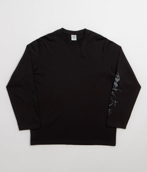 Polar x Ebou Sanyang Tribal Steve Long Sleeve T-Shirt - Black