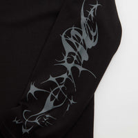 Polar x Ebou Sanyang Tribal Steve Long Sleeve T-Shirt - Black thumbnail