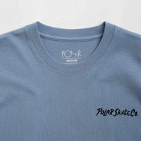 Polar Yoga Trippin T-Shirt in Oxford Blue thumbnail