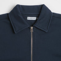 Pop Trading Company 1/2 Zip Sweatshirt in Navy thumbnail