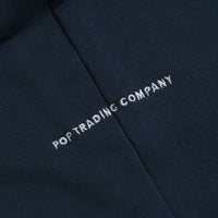 Pop Trading Company 1/2 Zip Sweatshirt in Navy thumbnail