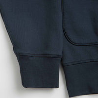 Pop Trading Company 1/2 Zip Sweatshirt in Navy thumbnail