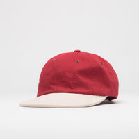 Pop Trading Company 2 Tone Flexfoam Cap - Earth Red / Off White thumbnail