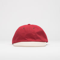 Pop Trading Company 2 Tone Flexfoam Cap - Earth Red / Off White thumbnail