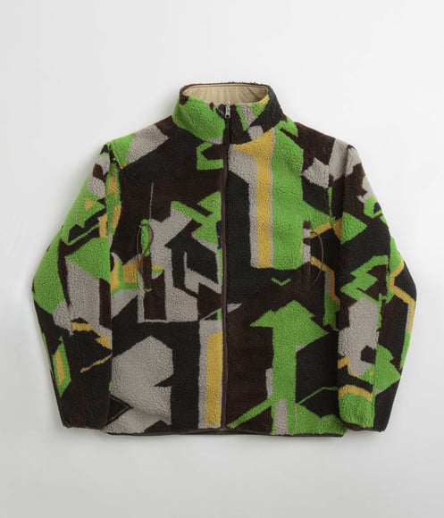 Pop Trading Company Adam Reversible Jacket - Delta Camo