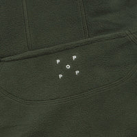 Pop Trading Company Arch Hoodie in Duffel Green thumbnail