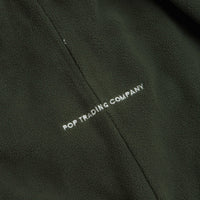 Pop Trading Company Arch Hoodie in Duffel Green thumbnail