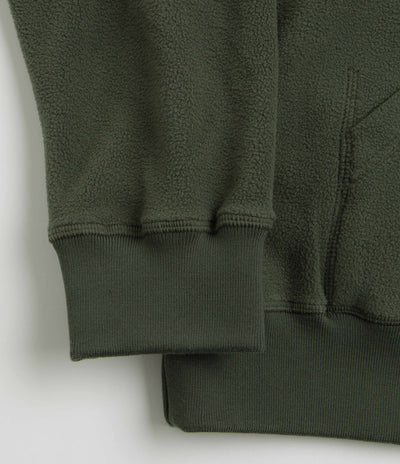 Pop Trading Company Arch Hoodie in Duffel Green