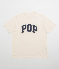 Pop Trading Company Arch T-Shirt in Off White