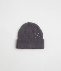 Pop Trading Company Basic Beanie in Charcoal
