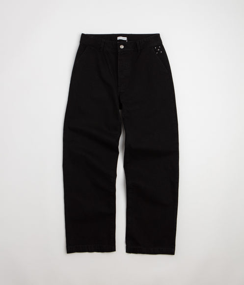 Pop Trading Company Beattie Denim Pants - Rinsed Black