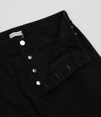 Pop Trading Company Beattie Denim Pants - Rinsed Black