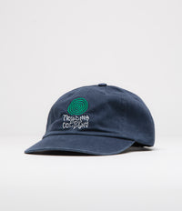 Pop Trading Company Block Cap - Navy