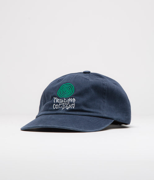 Pop Trading Company Block Cap - Navy