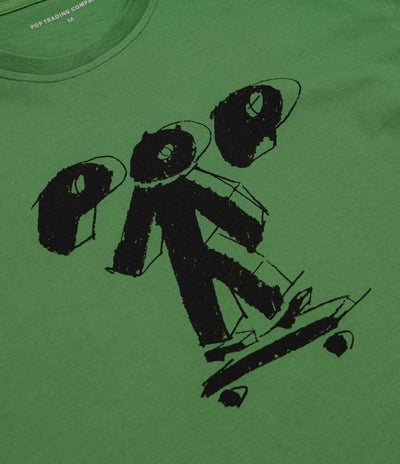 Pop Trading Company Block T-Shirt - Juniper