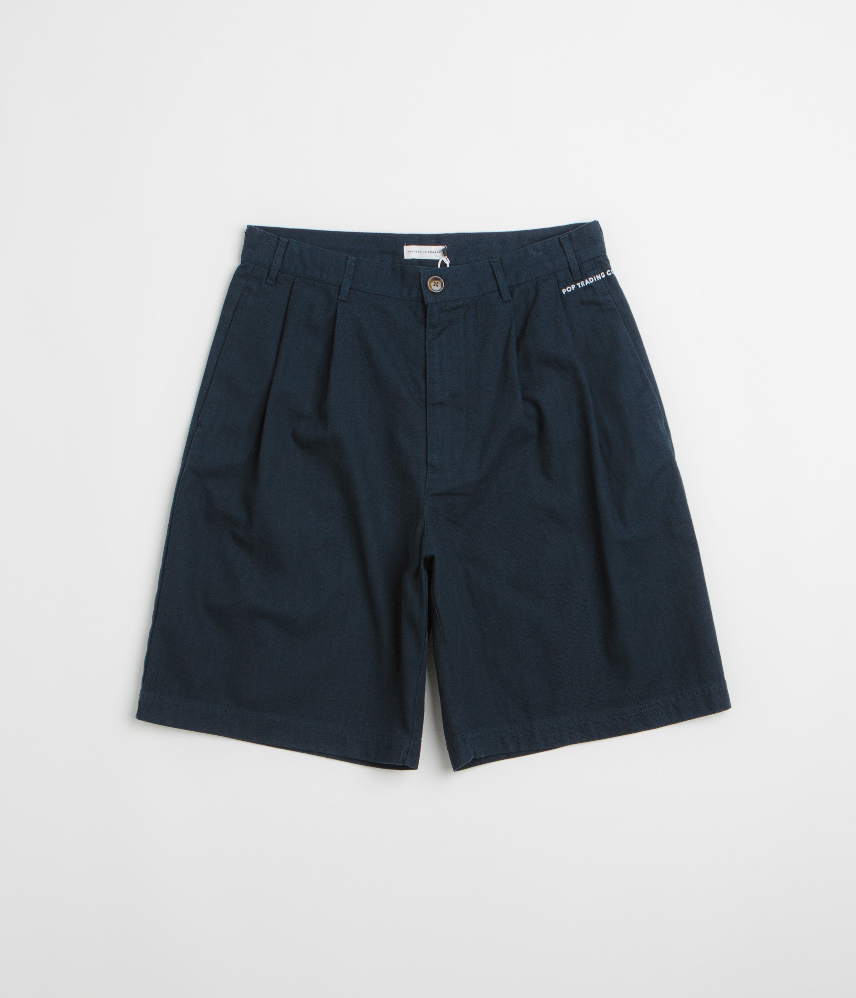 Pop Trading Company Boat Shorts in Navy