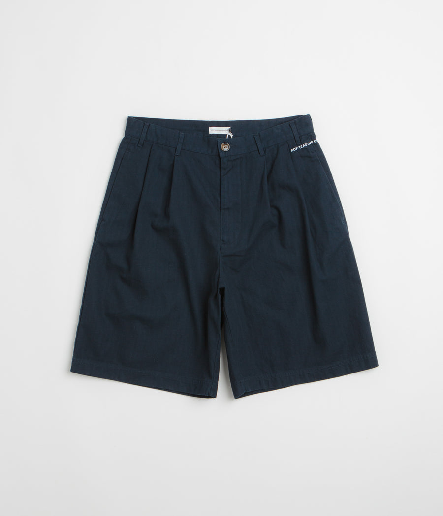 Pop Trading Company Boat Shorts in Navy