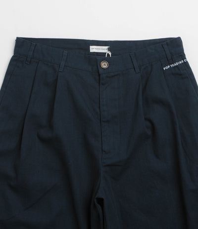 Pop Trading Company Boat Shorts in Navy
