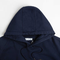 Pop Trading Company Carry O Embroidered Hoodie - Navy thumbnail