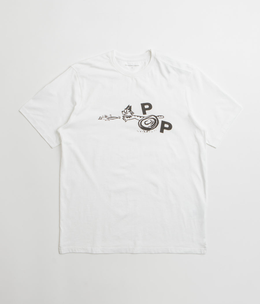 Pop Trading Company Catch T-Shirt in White