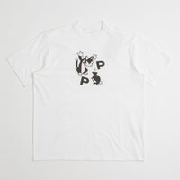 Pop Trading Company Catch T-Shirt in White and Black thumbnail
