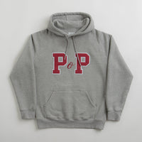 Pop Trading Company College P Hoodie - Grey Heather thumbnail