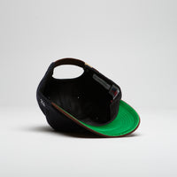 Pop Trading Company Crest Cap - Navy / Brown thumbnail
