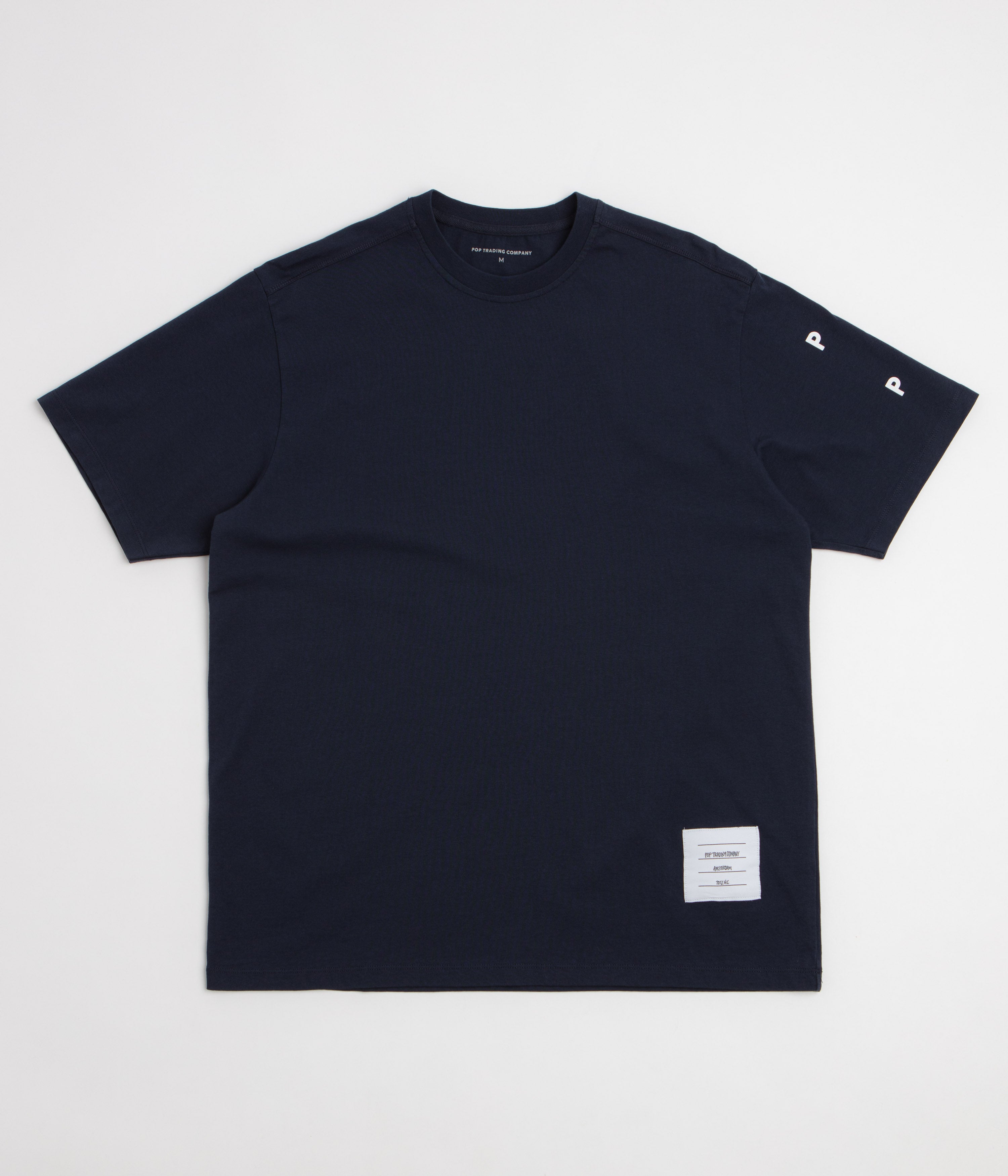 Pop Trading Company Dom T-Shirt - Navy