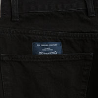 Pop Trading Company DRS Denim Arch Pants in Rinsed Black thumbnail