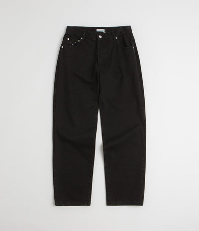 Pop Trading Company DRS Denim Arch Pants in Rinsed Black