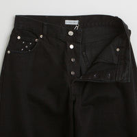 Pop Trading Company DRS Denim Arch Pants in Rinsed Black thumbnail