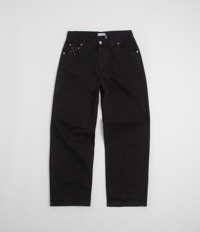 Pop Trading Company DRS Denim Pants in Black