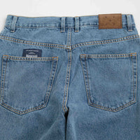 Pop Trading Company DRS Denim Pants in Stonewashed thumbnail