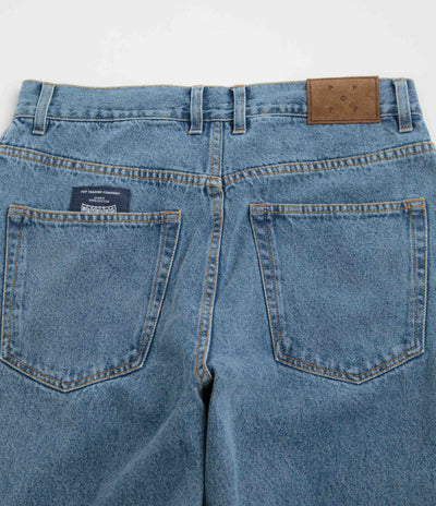 Pop Trading Company DRS Denim Pants in Stonewashed