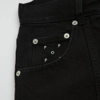 Pop Trading Company DRS Denim Seam Pants - Washed Black Denim thumbnail