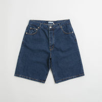 Pop Trading Company DRS Denim Shorts - Rinsed Denim thumbnail