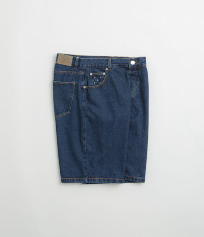 Pop Trading Company DRS Denim Shorts - Rinsed Denim