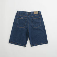 Pop Trading Company DRS Denim Shorts - Rinsed Denim thumbnail